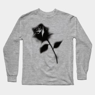 black rose Long Sleeve T-Shirt